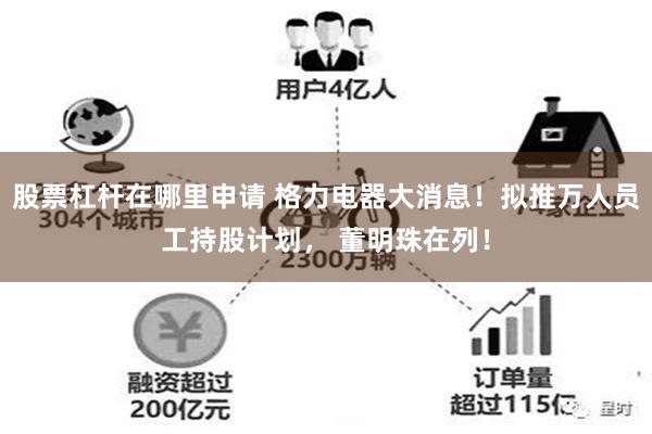 股票杠杆在哪里申请 格力电器大消息！拟推万人员工持股计划， 董明珠在列！