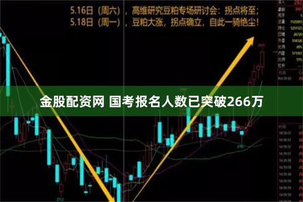 金股配资网 国考报名人数已突破266万