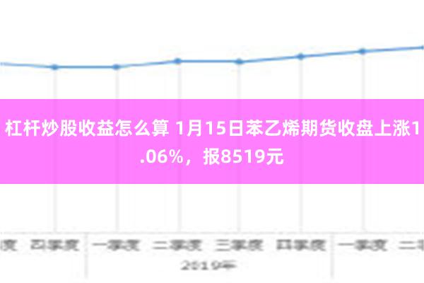 杠杆炒股收益怎么算 1月15日苯乙烯期货收盘上涨1.06%，报8519元